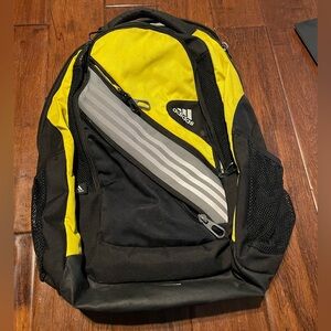 Adidas Yellow Backpack